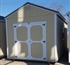 10' x 16' Utility Shed w 8' Walls